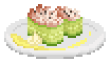 Great Spider Crab and Cucumber Sushi