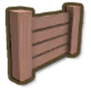 Hard Wood Fence