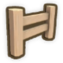 Palm Wood Fence